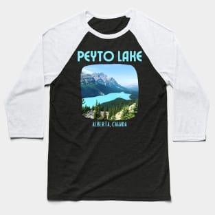 Peyto Lake Alberta Canada Baseball T-Shirt